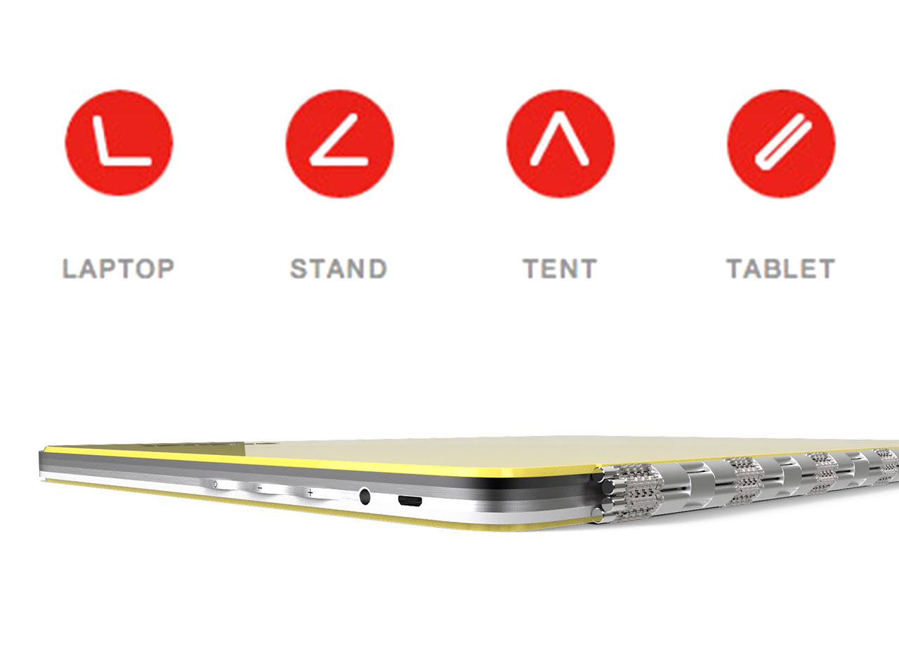 Lenovo Yoga 3 Pro Icons and rendering